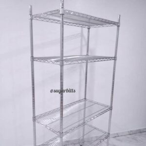 3ft Chrome Display Rack