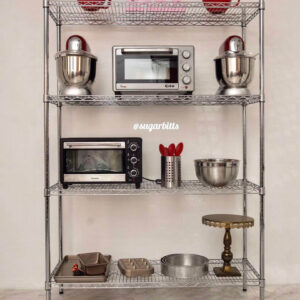 4ft Chrome display Rack