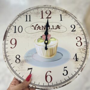 Vanilla Wall clock design
